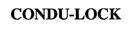 CONDU-LOCK