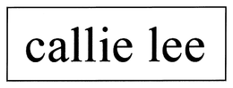 CALLIE LEE