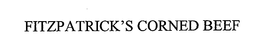FITZPATRICK'S CORNED BEEF