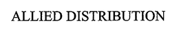 ALLIED DISTRIBUTION