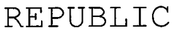 REPUBLIC