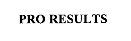 PRO RESULTS