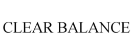 CLEAR BALANCE