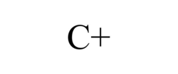 C+