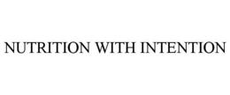 NUTRITION WITH INTENTION