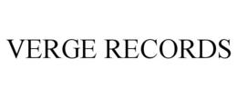 VERGE RECORDS