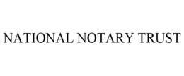 NATIONAL NOTARY TRUST