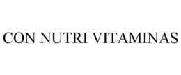 CON NUTRI VITAMINAS