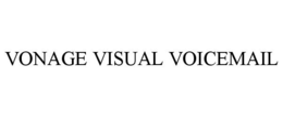 VONAGE VISUAL VOICEMAIL