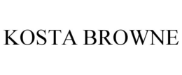 KOSTA BROWNE