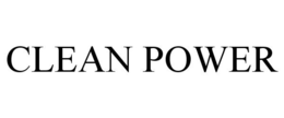 CLEAN POWER