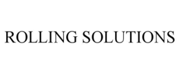 ROLLING SOLUTIONS