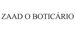 ZAAD O BOTICÁRIO