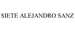 SIETE ALEJANDRO SANZ