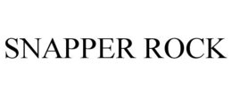 SNAPPER ROCK