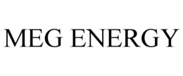 MEG ENERGY