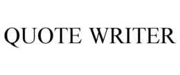 QUOTE WRITER