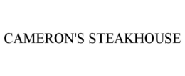 CAMERON'S STEAKHOUSE