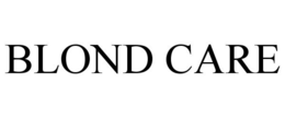 BLOND CARE