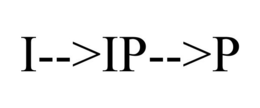 I-->IP-->P
