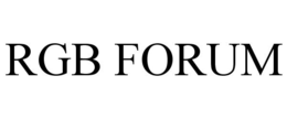 RGB FORUM