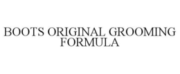 BOOTS ORIGINAL GROOMING FORMULA