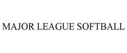 MAJOR LEAGUE SOFTBALL
