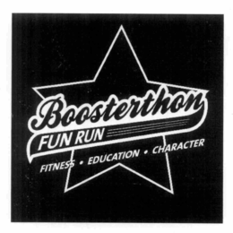 BOOSTERTHON FUN RUN FITNESS · EDUCATION · CHARACTER