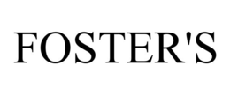 FOSTER'S