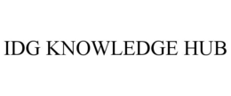 IDG KNOWLEDGE HUB
