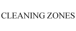 CLEANING ZONES