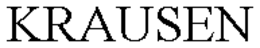 KRAUSEN