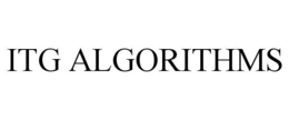 ITG ALGORITHMS