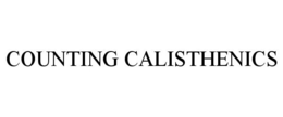 COUNTING CALISTHENICS