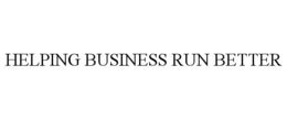 HELPING BUSINESS RUN BETTER