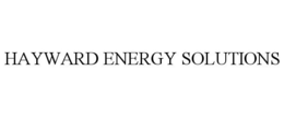 HAYWARD ENERGY SOLUTIONS trademark
