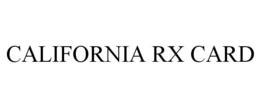 CALIFORNIA RX CARD