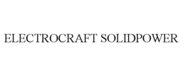 ELECTROCRAFT SOLIDPOWER