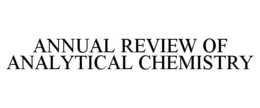 ANNUAL REVIEW OF ANALYTICAL CHEMISTRY