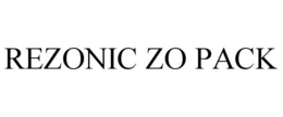 REZONIC ZO PACK