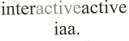 INTERACTIVEACTIVE IAA.