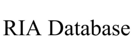 RIA DATABASE