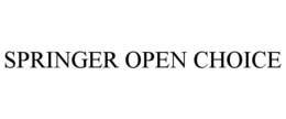 SPRINGER OPEN CHOICE