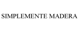 SIMPLEMENTE MADERA