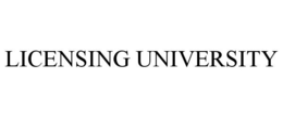 LICENSING UNIVERSITY