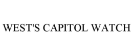WEST'S CAPITOL WATCH