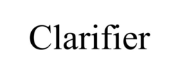 CLARIFIER