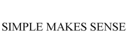 SIMPLE MAKES SENSE
