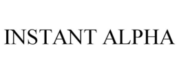 INSTANT ALPHA