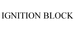 IGNITION BLOCK